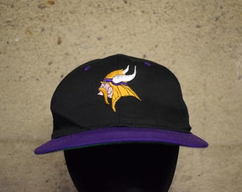Minnesota Vikings Vintage 90s the Game Snapback Hat - NFL Football
