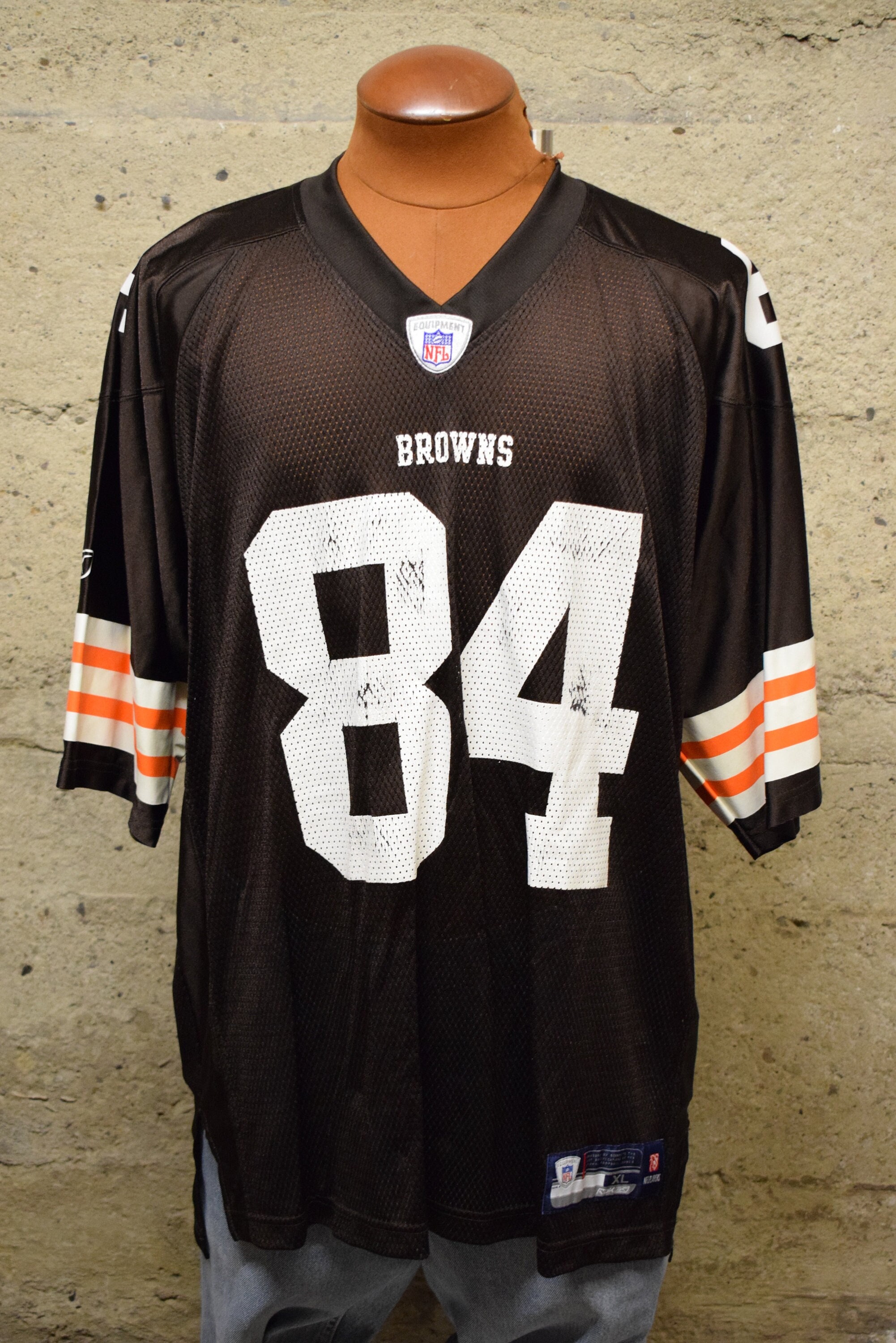 Vintage Cleveland Browns Joe Jurevicius #84 Reebok Jersey 90's XL