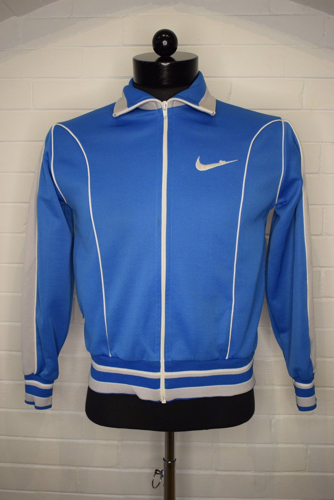 Vintage Nike Orange Swoosh Tag Track Jacket 80's Medium - Etsy