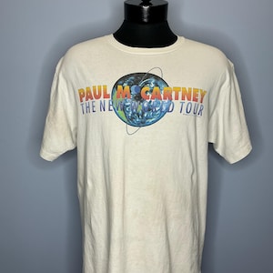 Vintage 1993 Paul McCartney The New World Tour T-Shirt 90’s XL