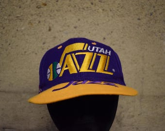 Vintage Distressed 90s Starter Utah Jazz Basketball NBA