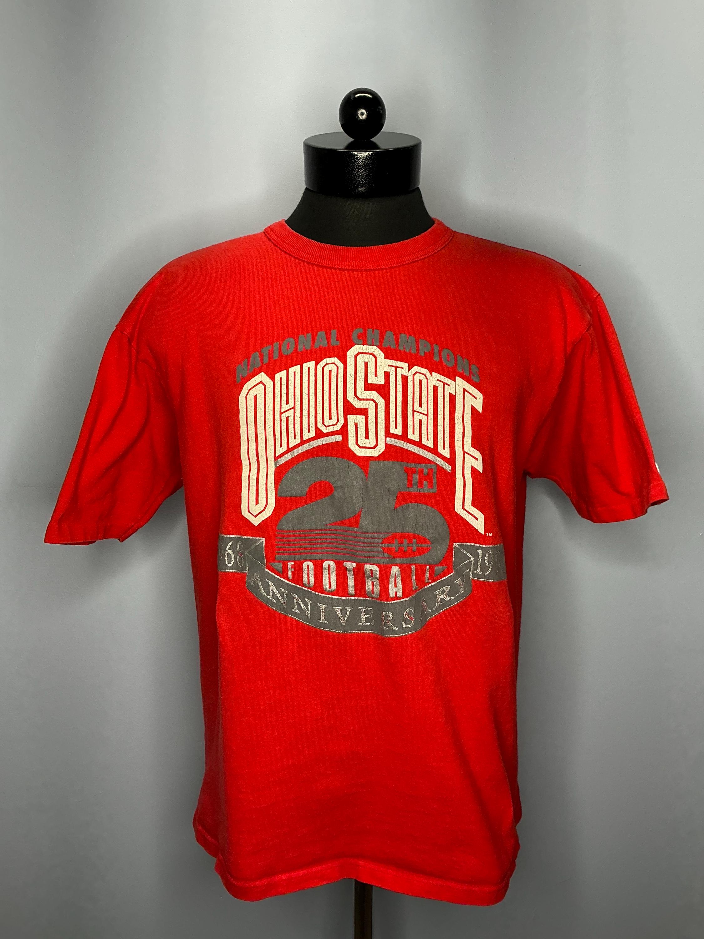 Vintage Champion Ohio State Buckeyes 1968-1993 25th Anniversary