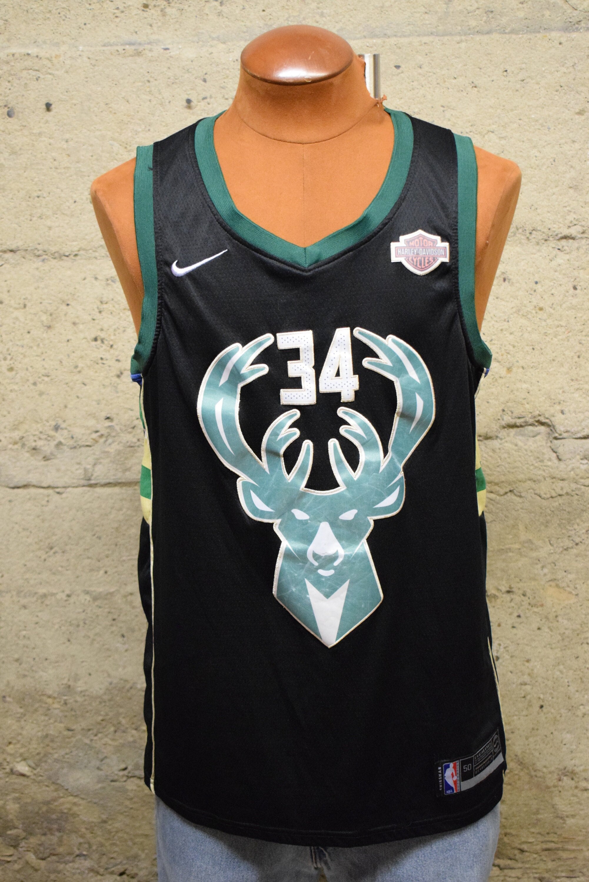 Milwaukee bucks harley davidson jersey for sale sales