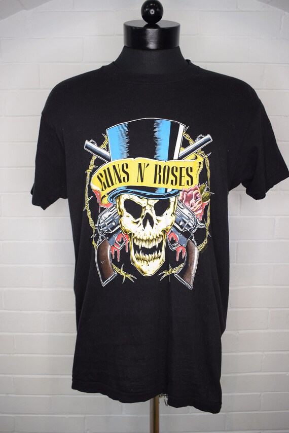 GUNS N ROSES GET IN THE RINGガンズローゼズTシャツ Vintage 1991-1992 Guns N Roses Get in the Ring Tour T-shirt