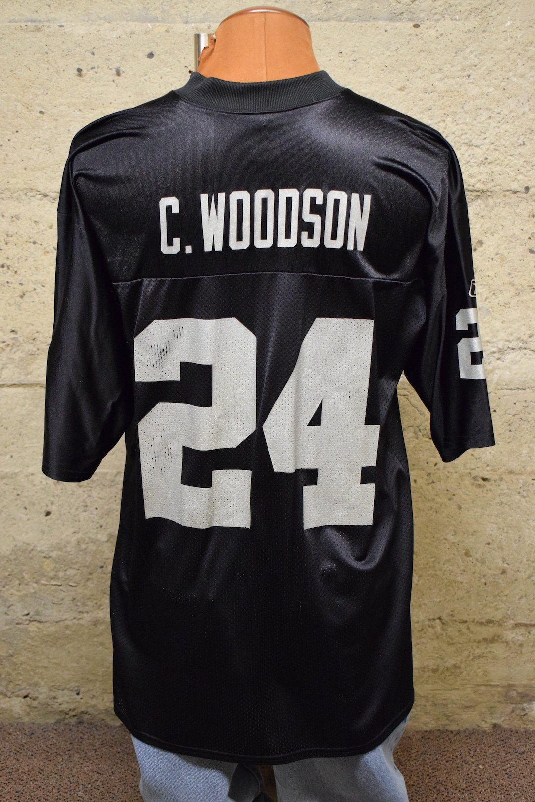 Vintage Reebok Charles Woodson Oakland Raiders NFL Jersey Large - Etsy