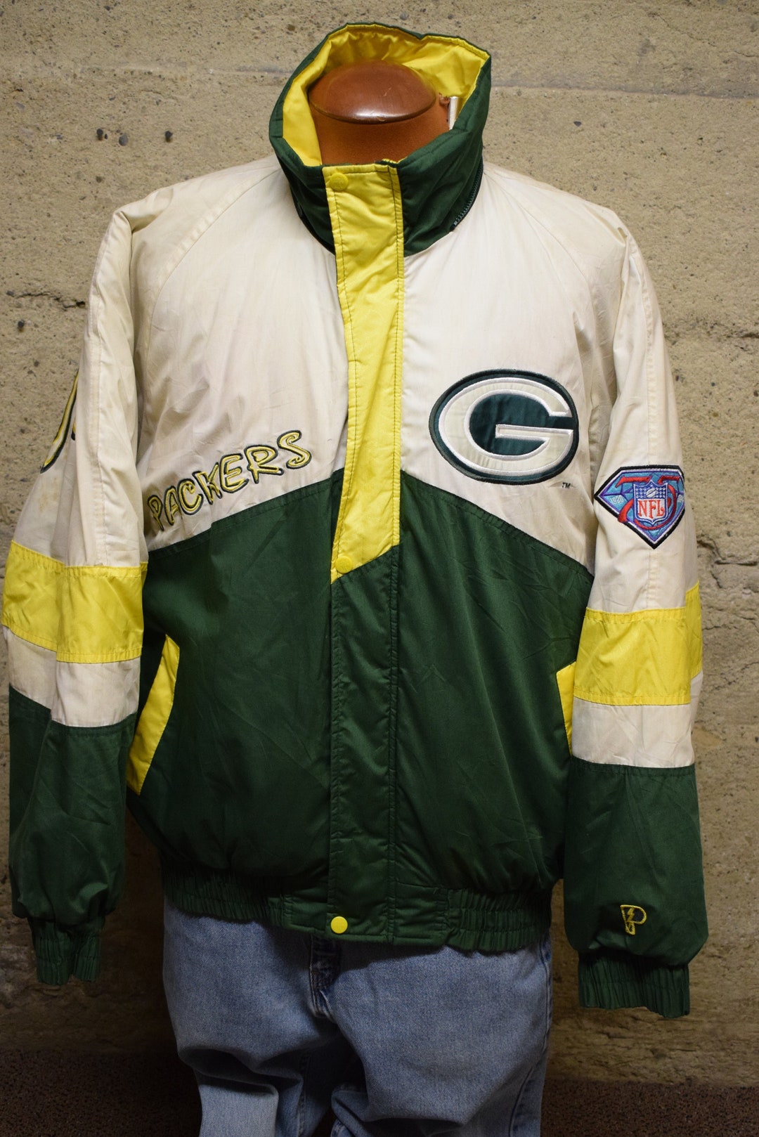 Vintage 90s Green Bay Packers NFL Jacket, Large - Etsy