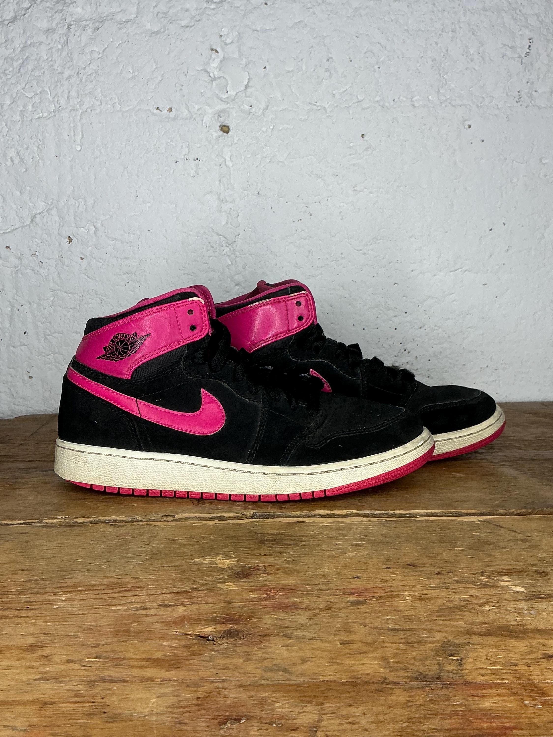 Air Jordan 1 Retro High Gg'vivid Pink' Youth Basketball Shoes Size