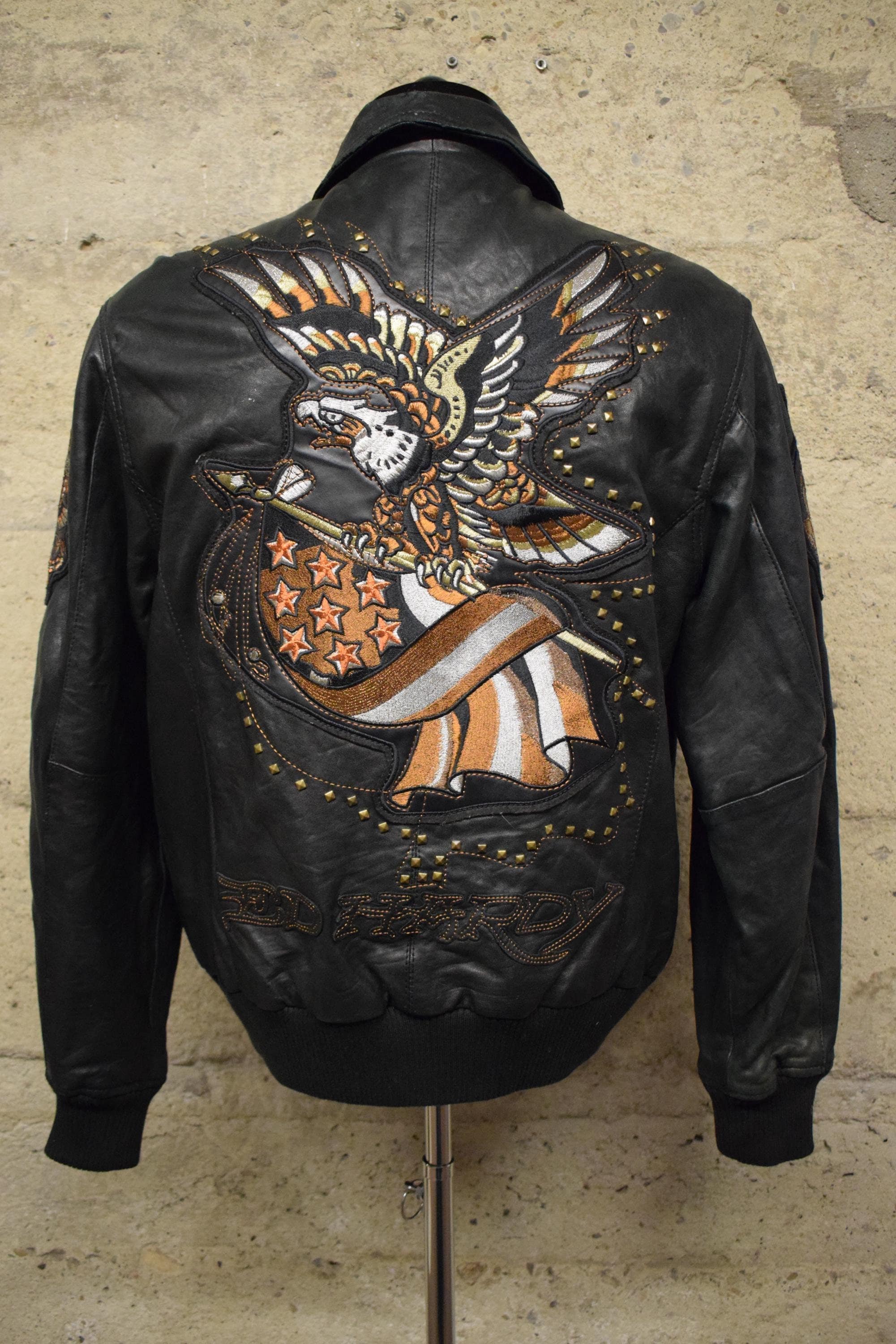 Vintage Y2K Ed Hardy Avirex Christian Audigier Patch Eagle Vintage Y2K Ed Hardy Avirex Christian Audigier Patch Eagle