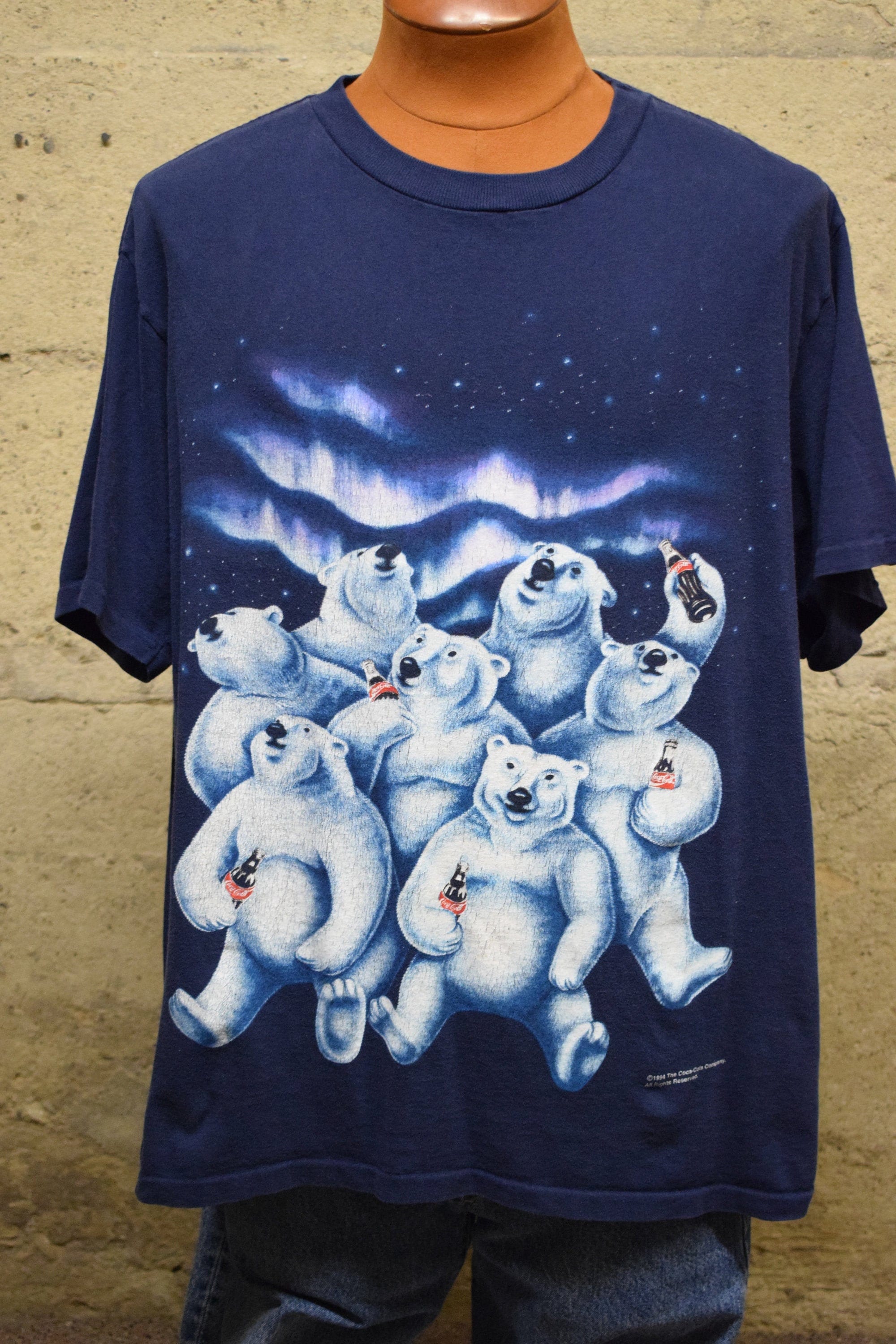 Coca cola clearance polar bear sweatshirt