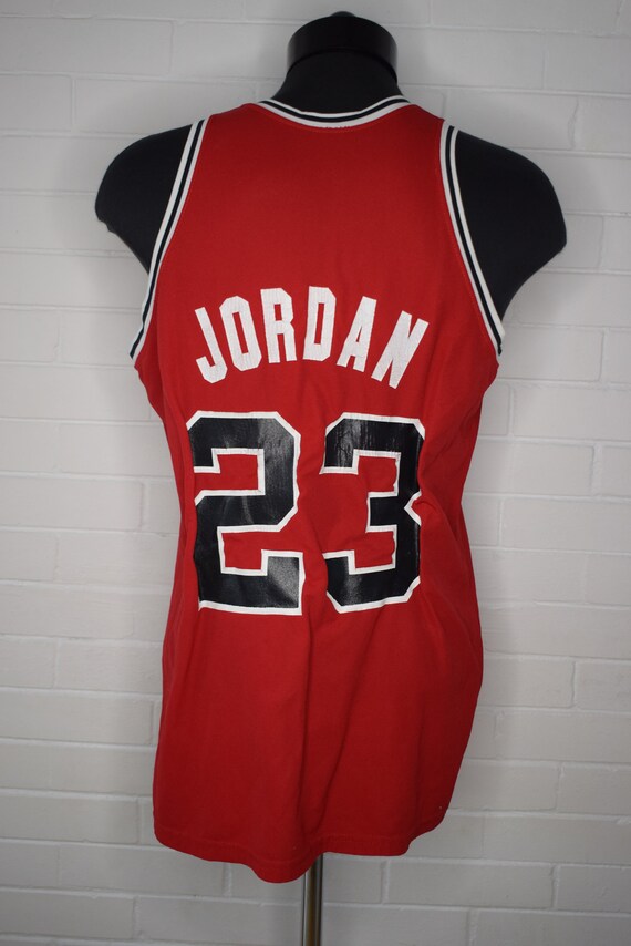 Vintage 1986-1989 Sand-knit Michael Jordan Chicago Bulls Jersey