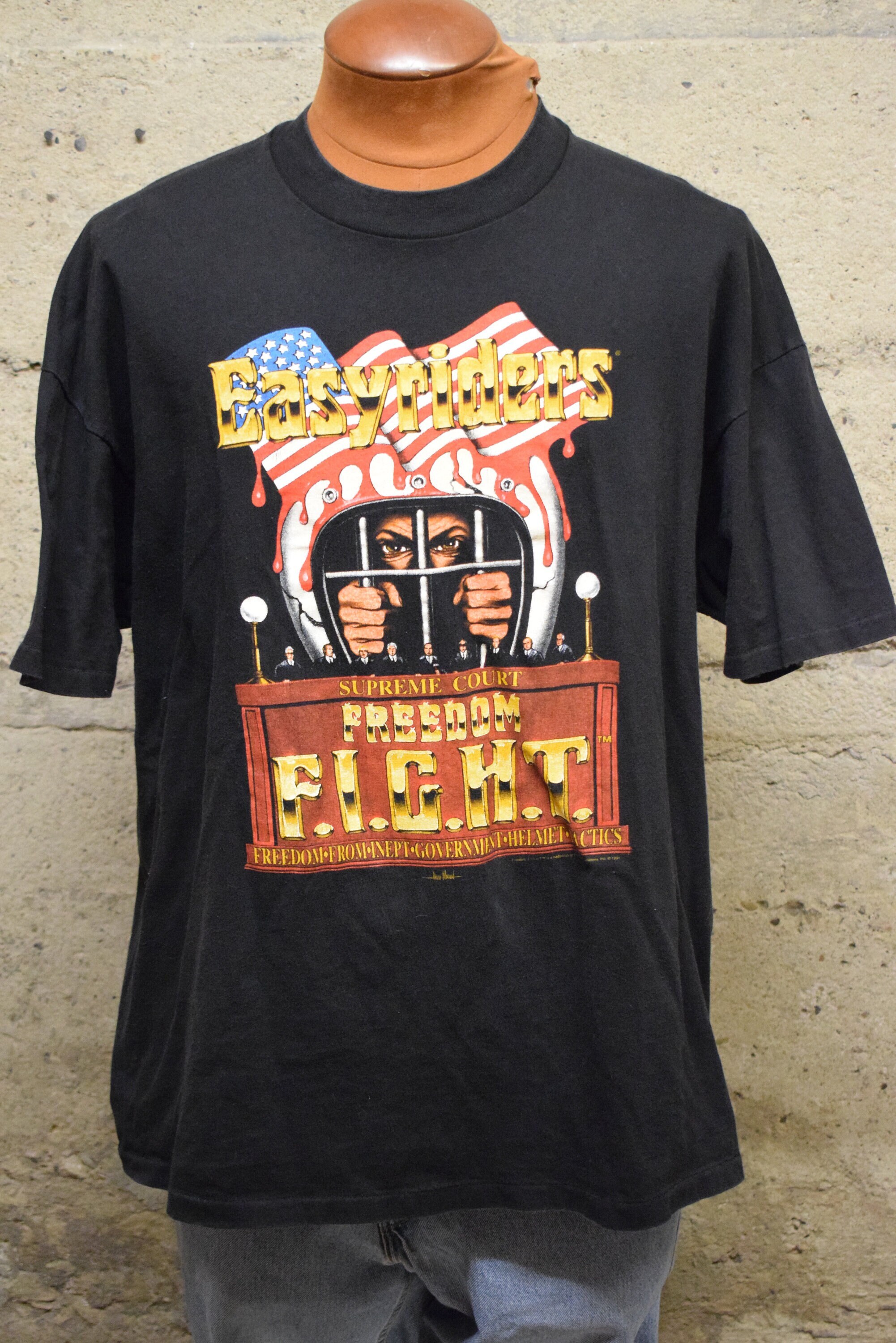 1990s Easy Rider Vintage Movie Tee Shirt – Zeros Revival