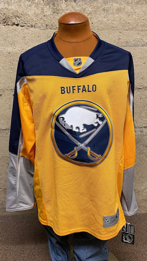 BUFFALO SABRES 2000s REEBOK NHL HOCKEY JERSEY LARGE