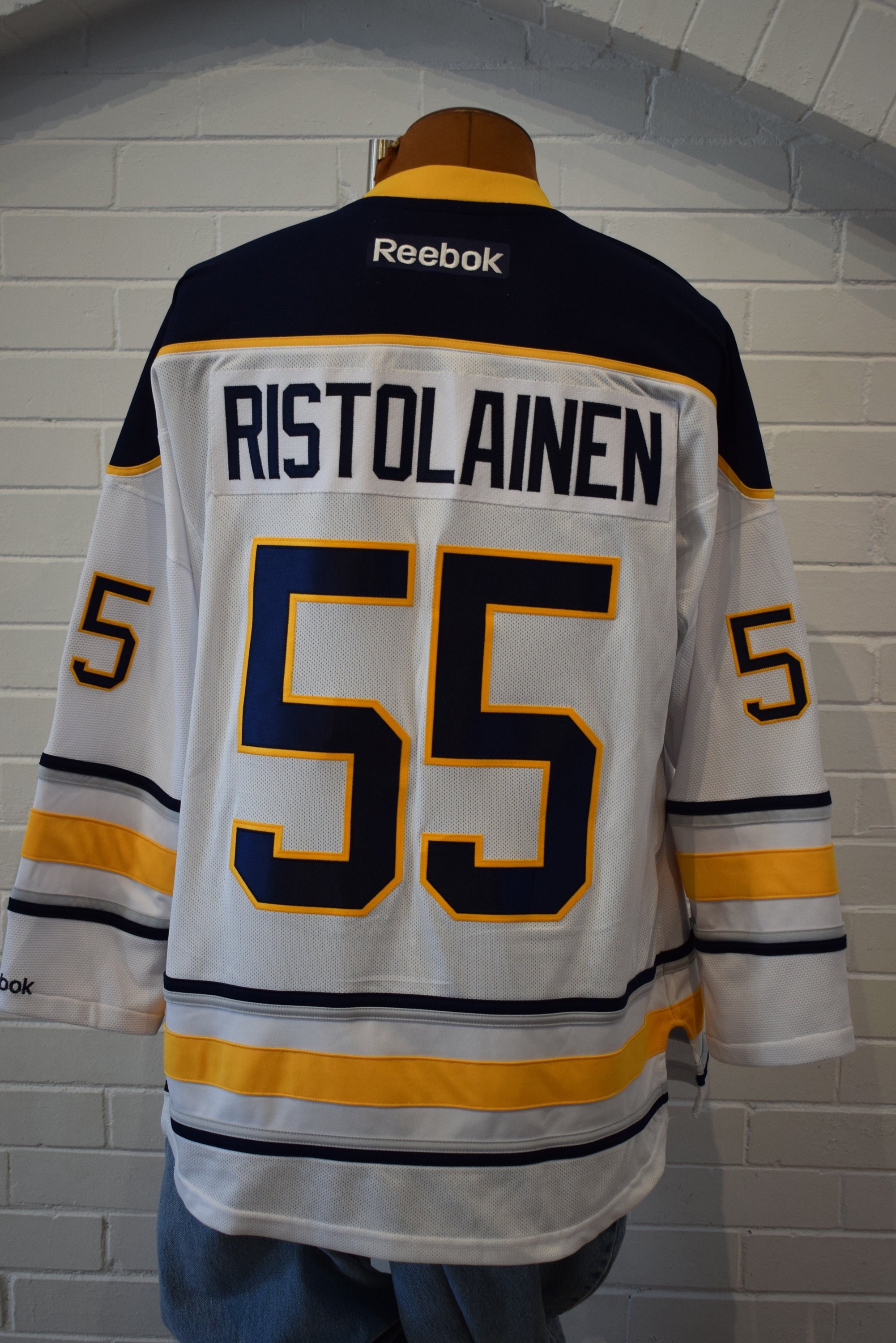 Reebok Buffalo Sabres Premier Jersey - Away/Dark - Adult