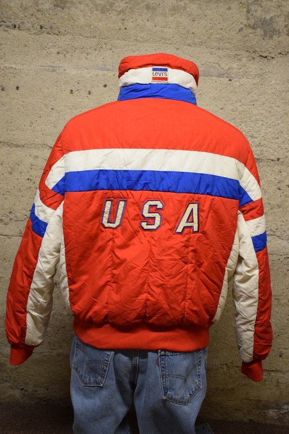 Vintage RARE Levi's 1984 Winter Olympic Team USA J