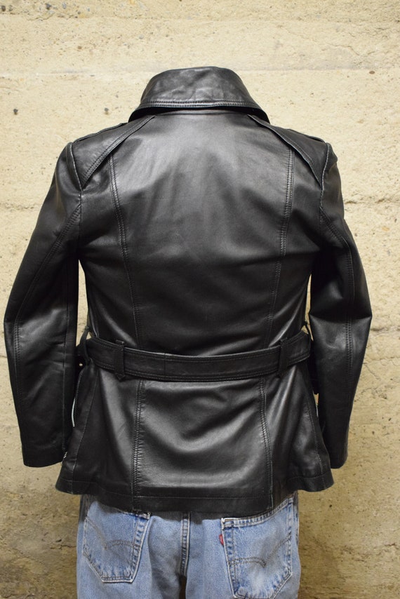 Schott Bros NYC Women's motorcycle Leather Jacket… - image 3