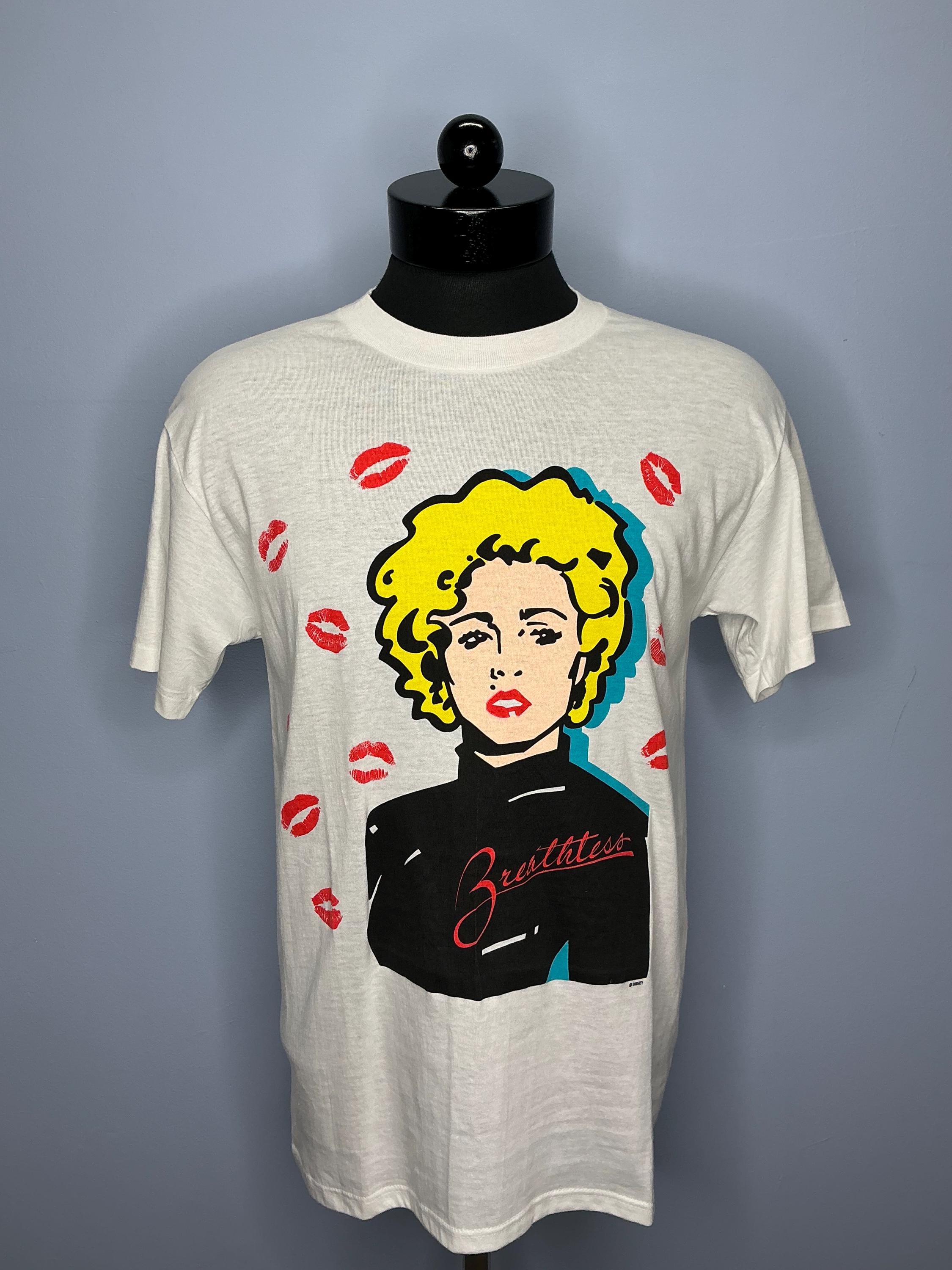 Vintage 1990 Dick Tracy Breathless Madonna Disney Comic Relief T