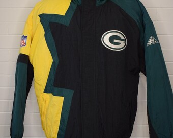 Vintage Green Bay Packers Apex One Pro Line NFL Jacket 90's