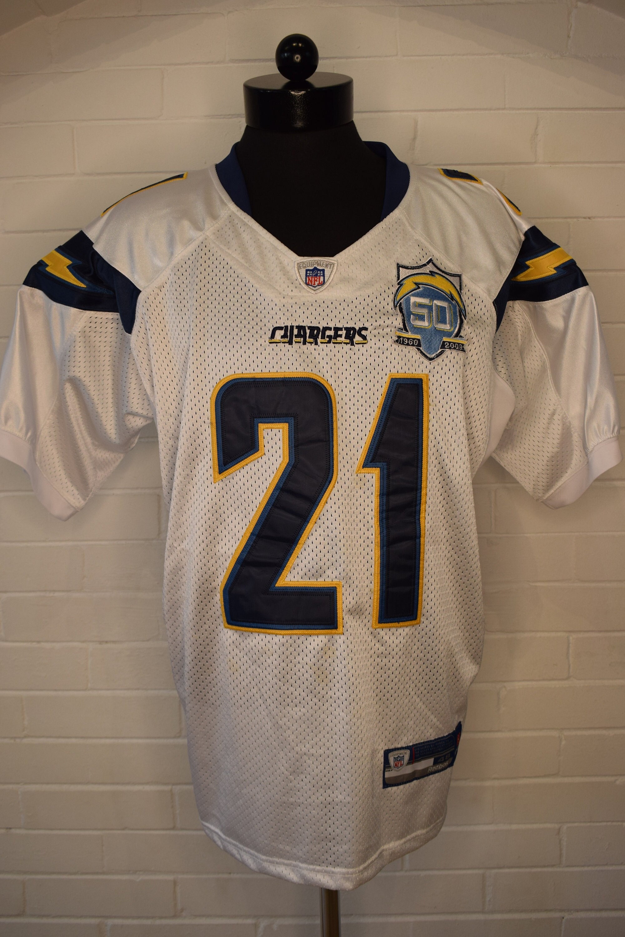 San diego chargers 50th anniversary jersey hotsell