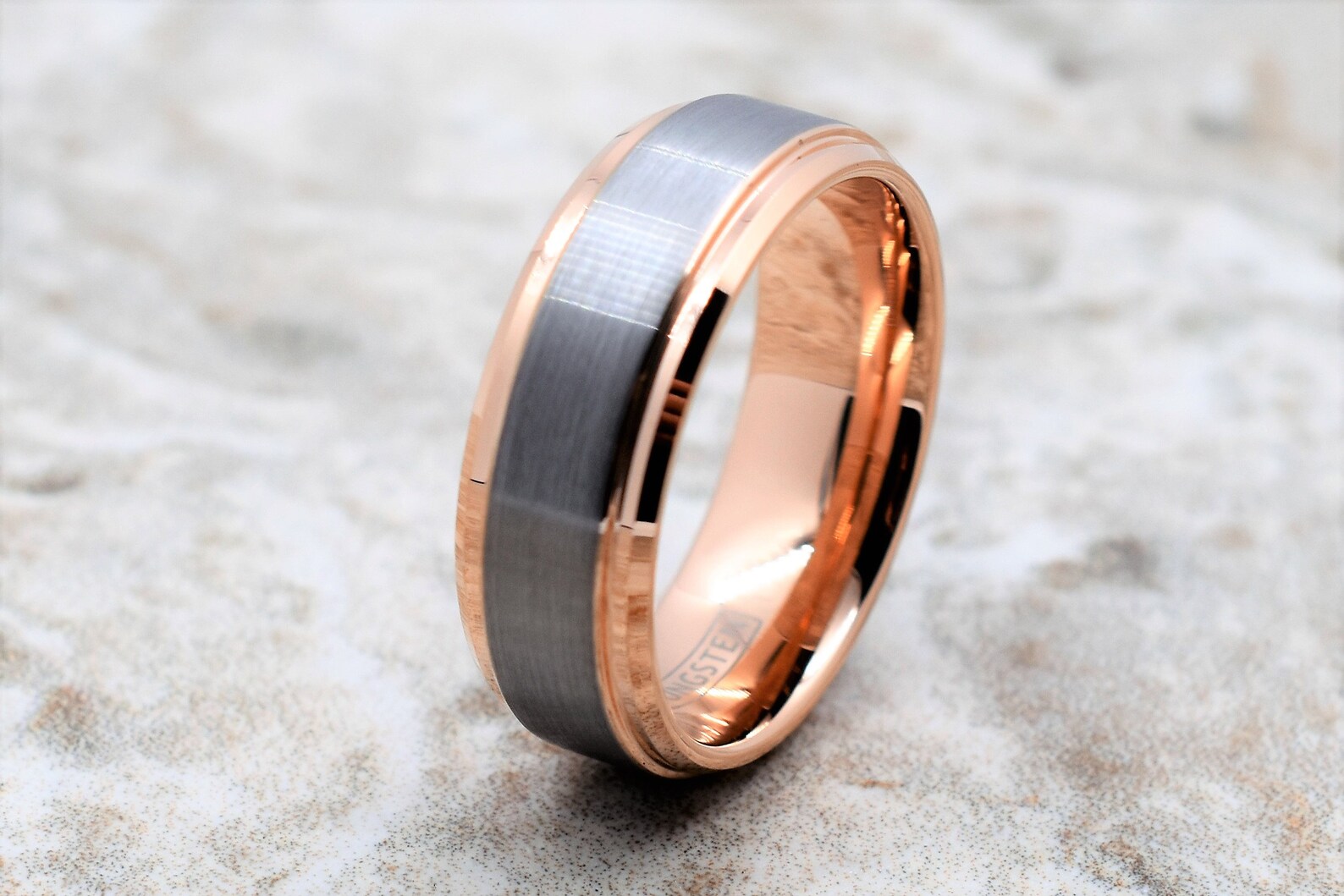 Tungsten Wedding Band Men's Tungsten Wedding Band - Etsy