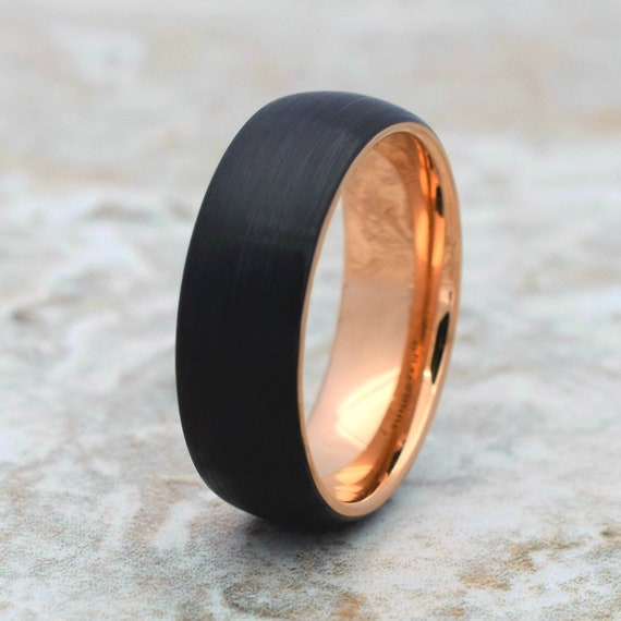 Tungsten Ring Men S Tungsten Wedding Band Men S Etsy