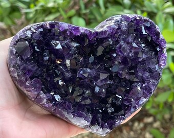Amethyst heart Item 4799