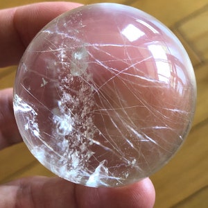 47 mm Rutilated Ball Item 2975 Rutile Sphere