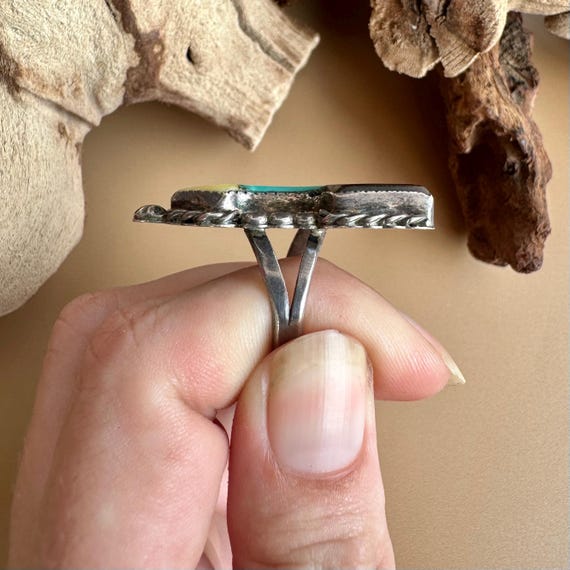 Historical Vintage Zuni John Gordon Leek Turquoise Native American Jewelry Silver Bolo Tie Historical Vintage Zuni John Gordon Leek Turquoise Native American Jewelry Silver Bolo Tie