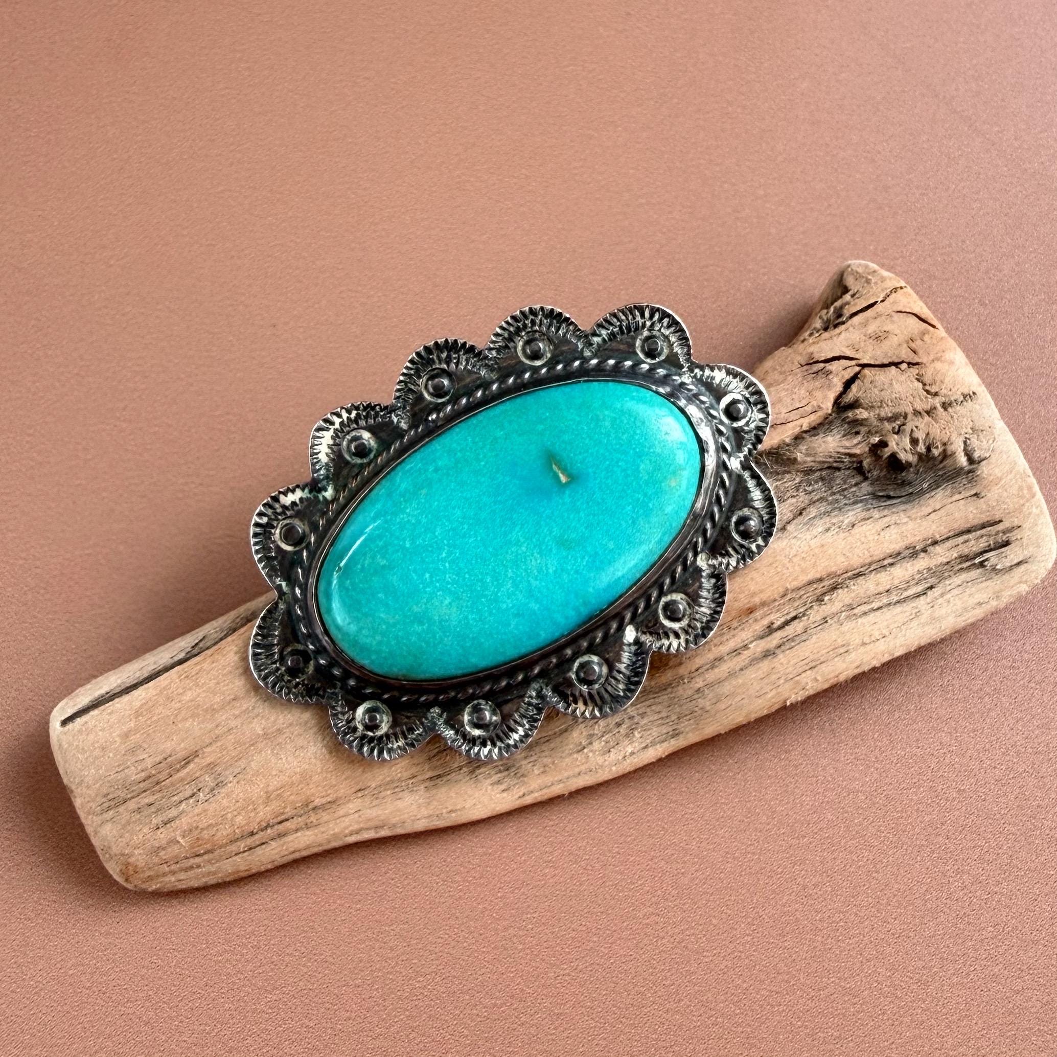 カトラリー(スプーン等) Vintage Fred Harvey Navajo Spoon Brooch 1940s Fred Harvey Navajo Coin Silver Thunderbird Stamped Arrowhead