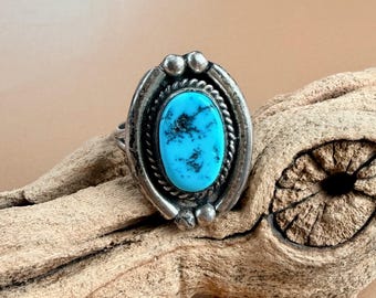 指輪・リング Vintage Fred Harvey Style Ring Fred Harvey Style Ladies Ring - Durango Silver Company
