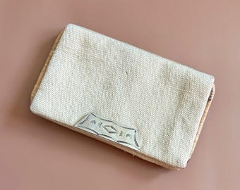 VINTAGE1950’S  FRED HARVEY CHIMAYO PURSE 1930s Vintage Chimayo Large Purse Bag Fred Harvey Talon Ball Chain