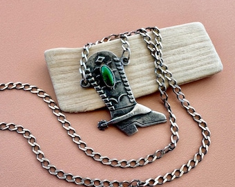 Vintage Fred Harvey Era Native American Sterling Silver and