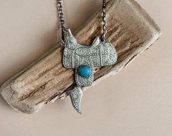 Vintage Fred Harvey Era Native American Sterling Silver and