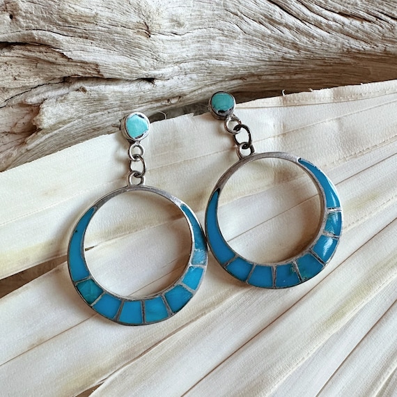 Buy FLASH SALE Vintage Zuni Sterling Silver and Dishta Style Flush