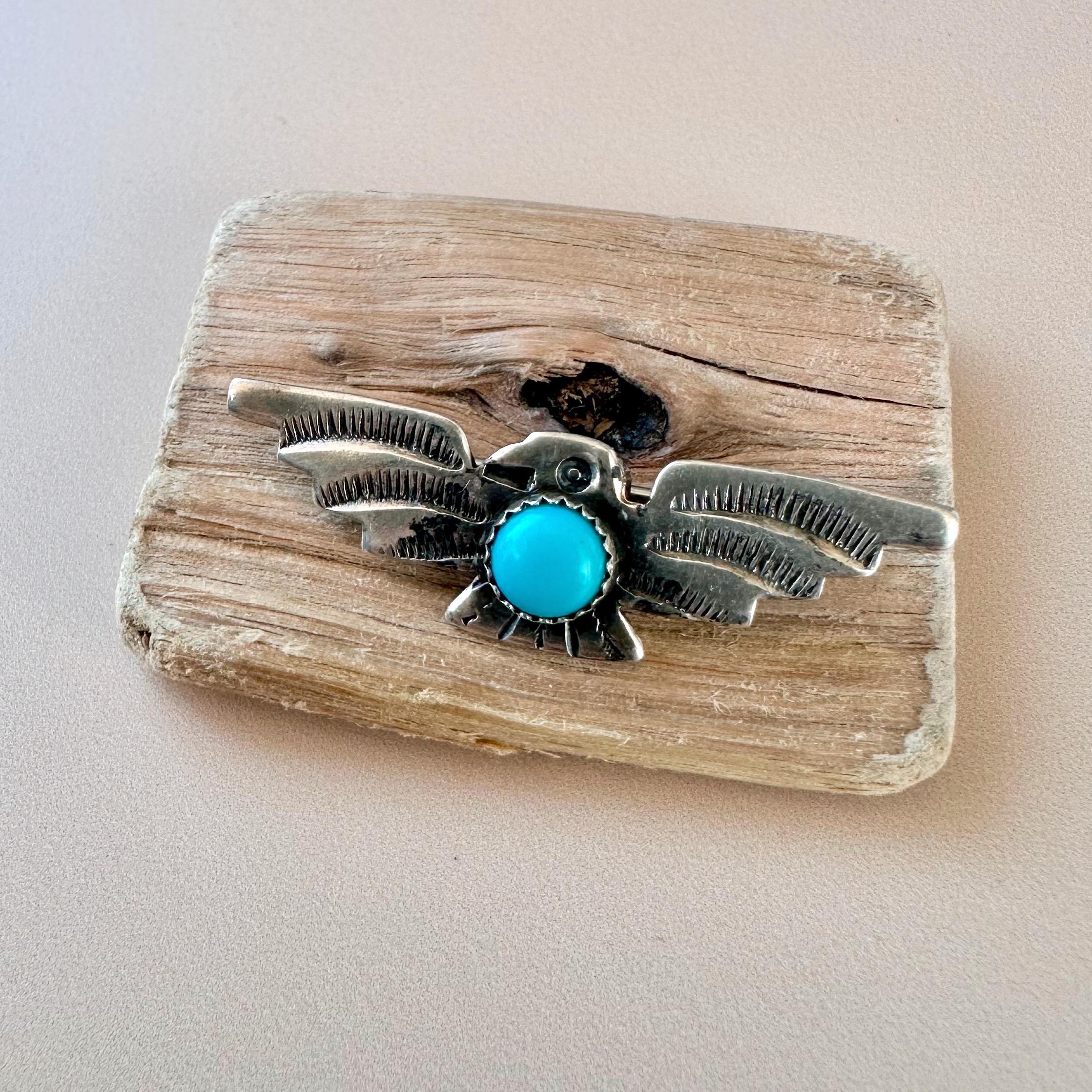 Very Old Vintage Native American Navajo Cerrillos Turquoise Sterling Silver Cat Pin Very Old Vintage Native American Navajo Cerrillos Turquoise Sterling Silver Cat Pin