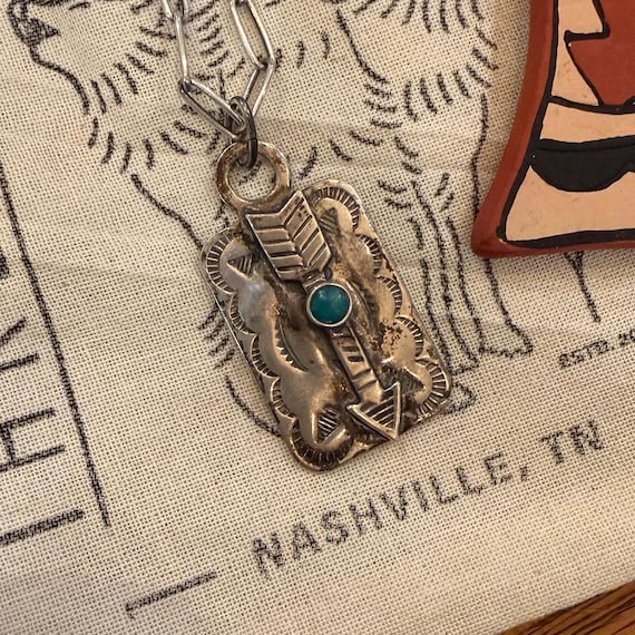 RESERVED for Kari >> Vintage Navajo sterling and … - image 4