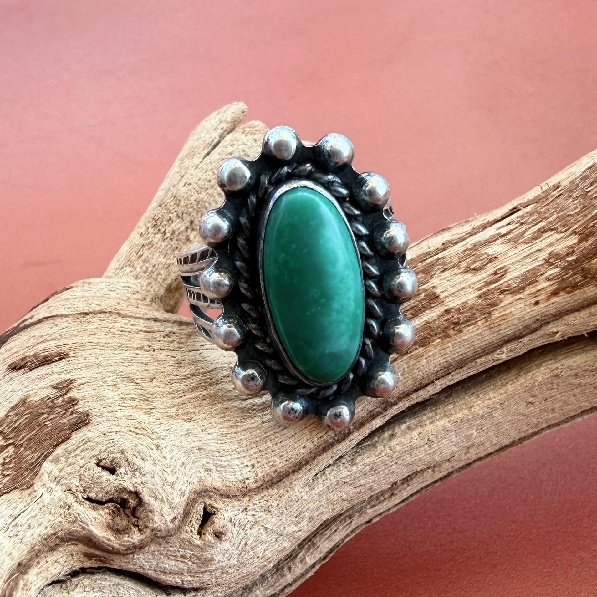 指輪・リング Vintage Fred Harvey Style Ring Vintage Fred Harvey Ring - Etsy