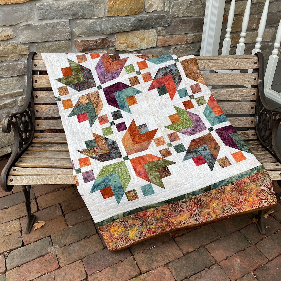 Harvest Twin Quilt Kit Ready to Sew Precut Quilt Kit Etsy