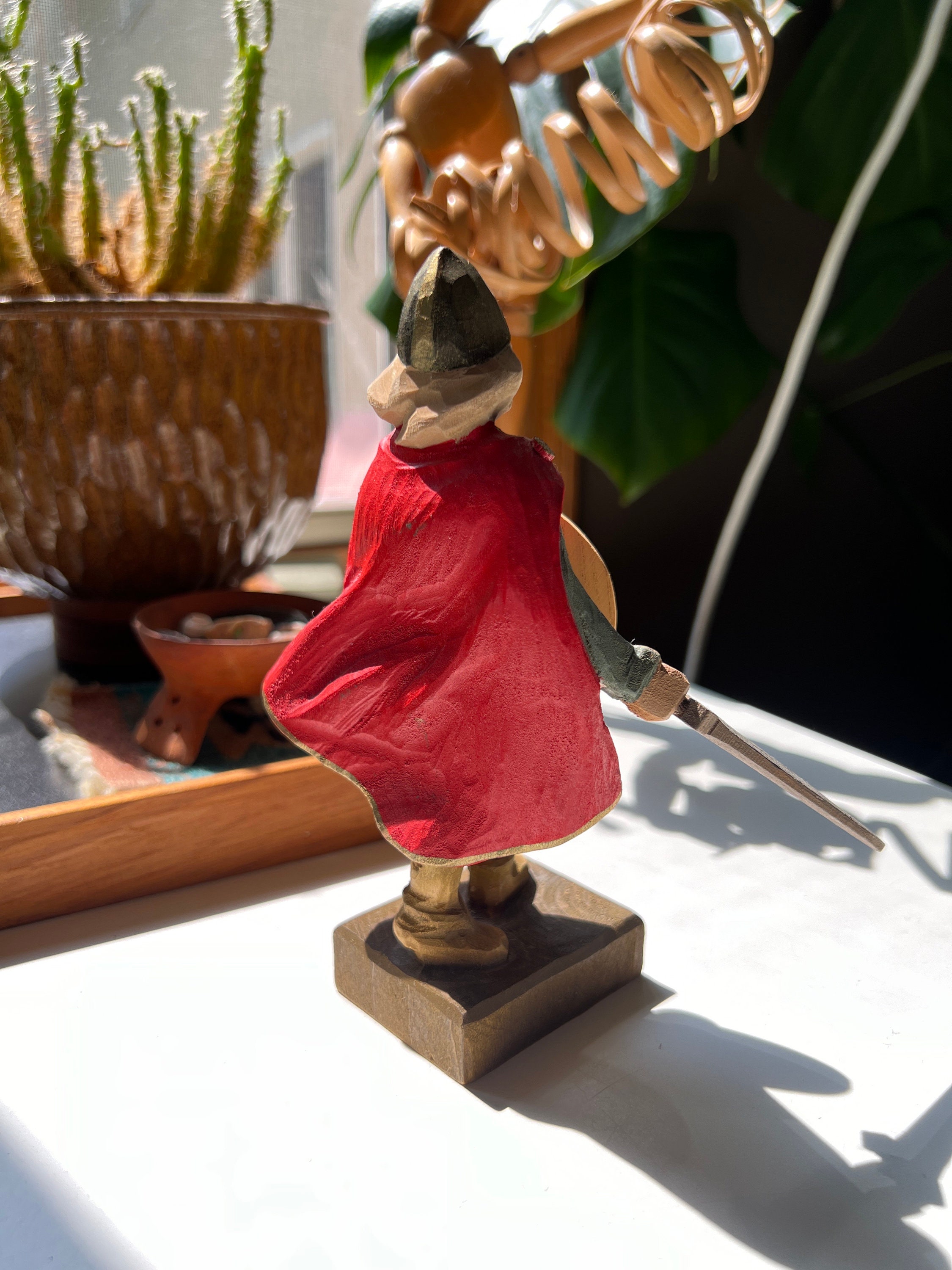 Norwegian Hand Carved Henning Engelsen Norse Viking Figure