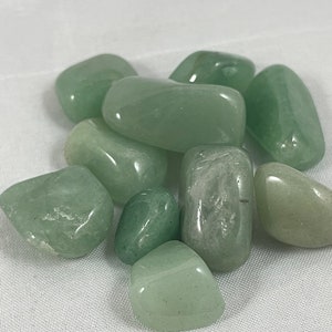 10 Tumbled Green Aventurine