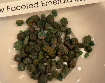 Raw Ethiopian Emeralds