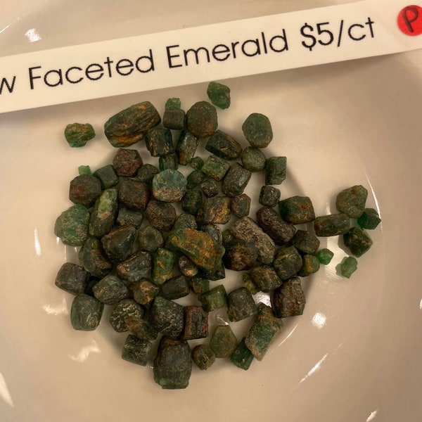 Raw Ethiopian Emeralds