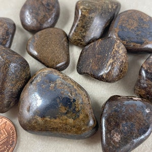 Tumbled Bronzite