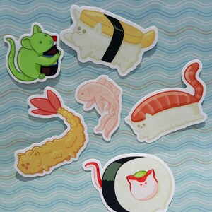 Sushi Cat Sticker Pack