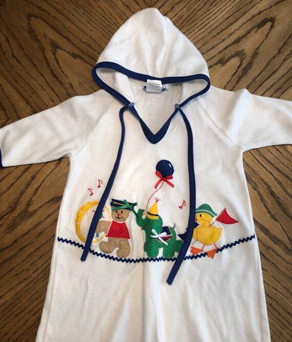Vintage baby beach coverup