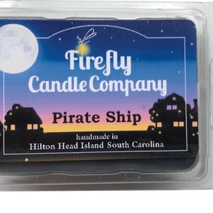 Pirate Ship Soy Wax Melts- Pirates of the Caribbean- Johnny Depp- Movie inspired