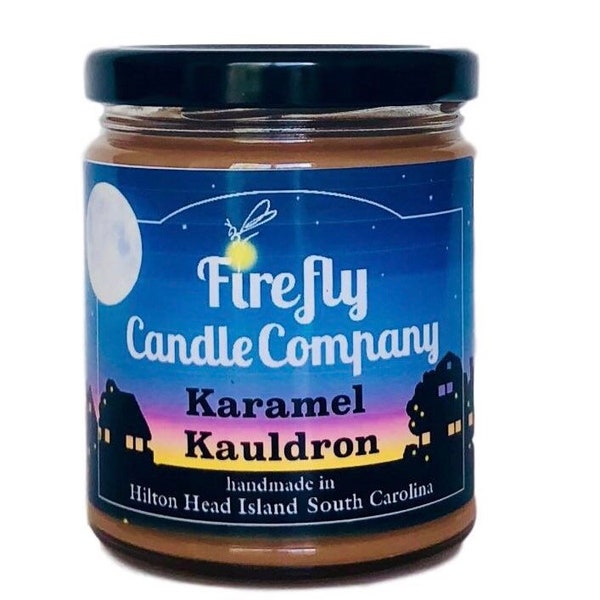 Karamel Kauldron Candle - disney inspired- fall candle- 8oz
