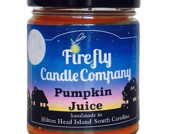 Pumpkin Juice Candle- Book Candles 8oz