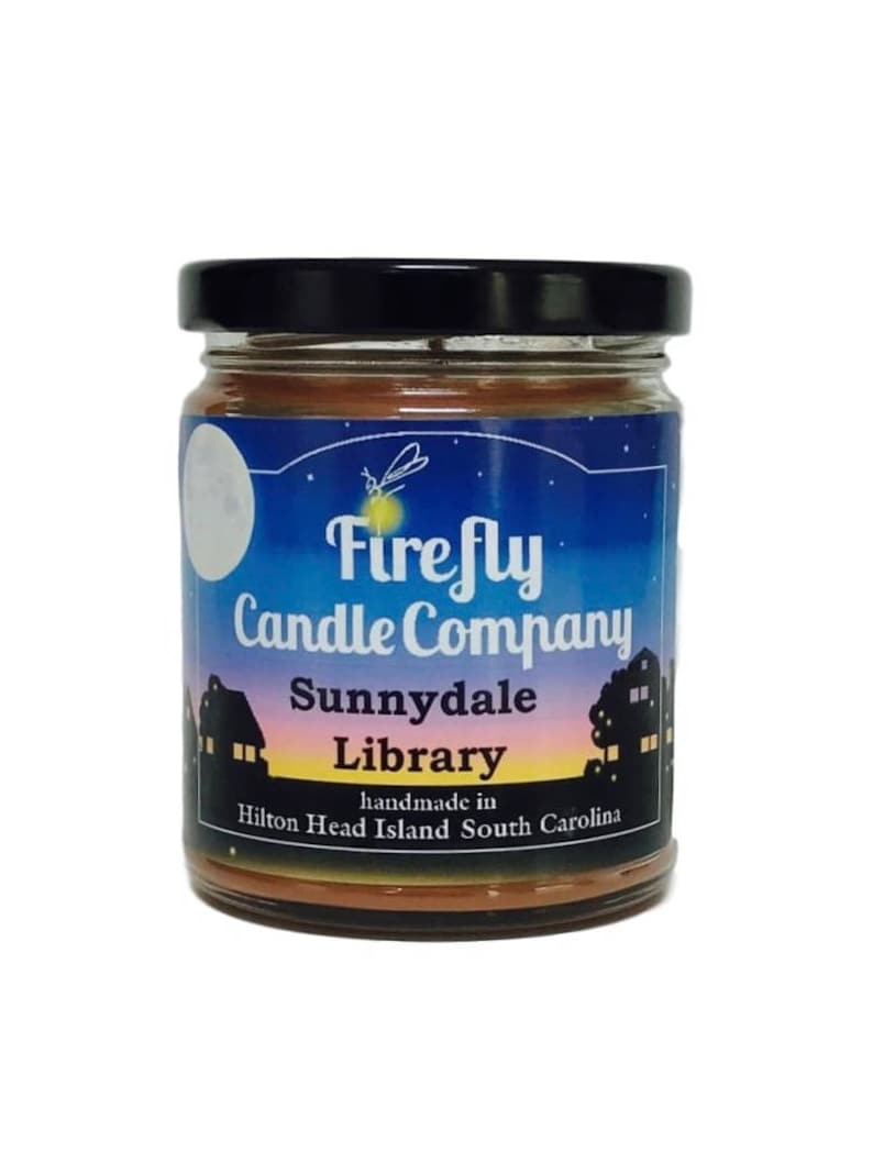Sunnydale Library Candle Buffy the Vampire Slayer Inspired Candle-8oz image 1