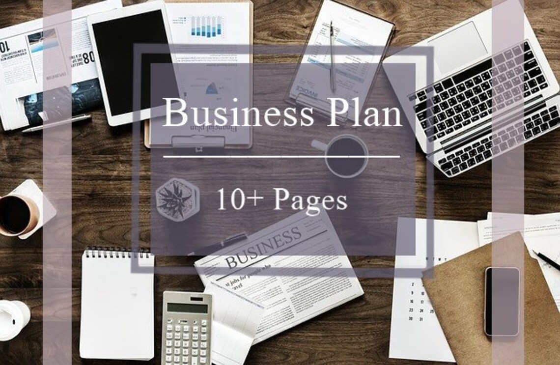 Business Plan Template Small Business Start Up Marketing Etsy