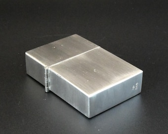 Sterling Silver Zippo Lighter: Constantine Armor, Deep Laser